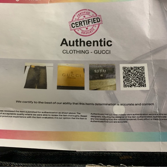 Authentic Gucci Denim Skirt - Picture 9 of 9